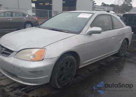 2003 Honda Civic Ex from USA, damaged, VIN 1HGEM21953L074716